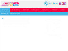 Tablet Screenshot of esenucrenk.com